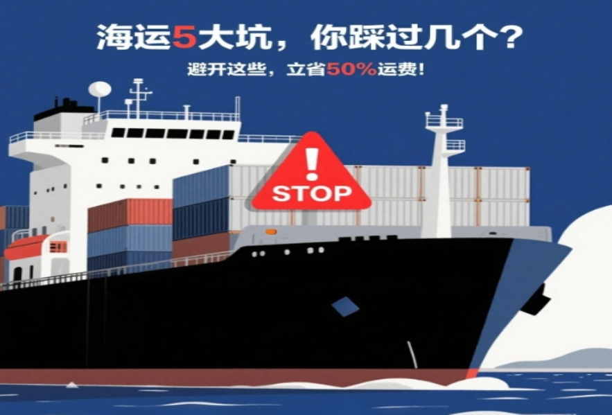 海运进出口避坑指南：5个常见错误让你多花50%运费！
