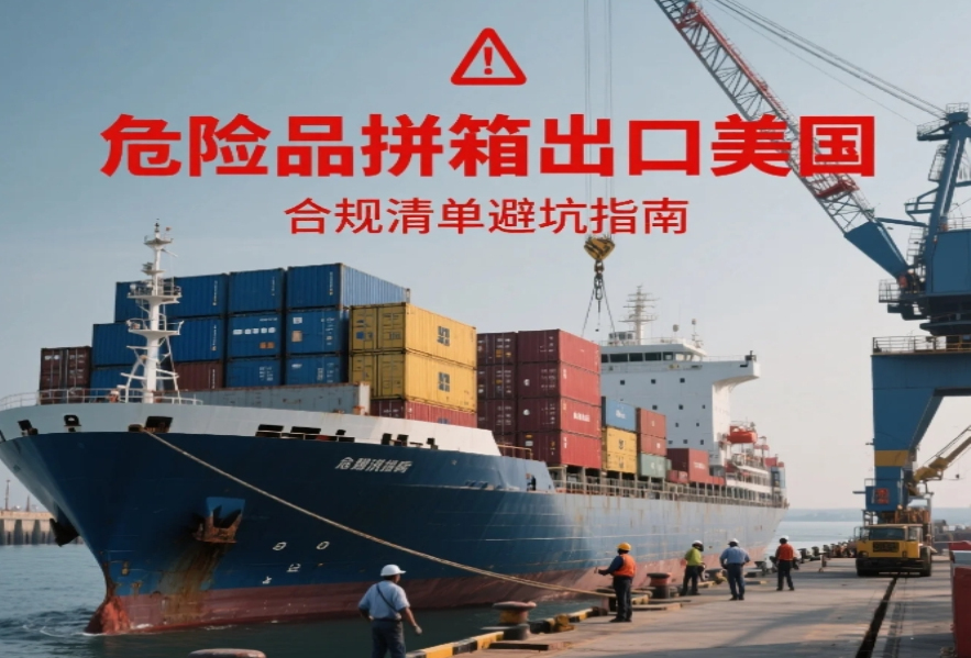危险品拼箱出口美国？这份合规清单一定要知道！