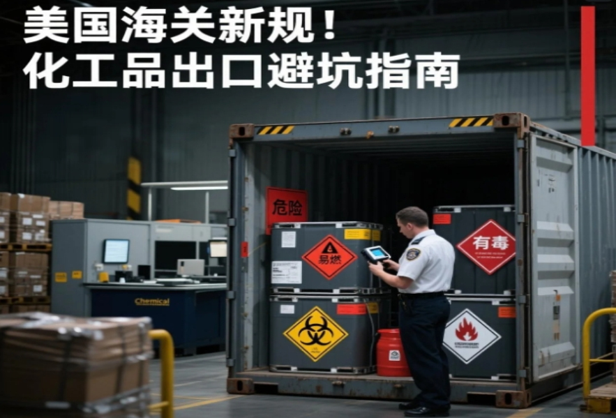 美国海关严查化工品！化工企业如何规避风险