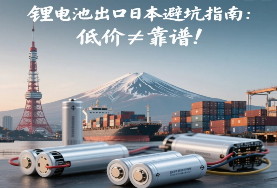 危险品锂电池出口日本，价格低≠靠谱！如何选货代？