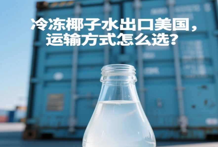 拼柜vs整柜：冷冻椰子水出口美国怎么选？
