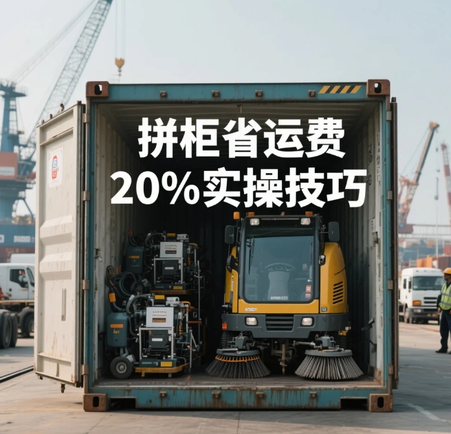清扫车出口美国