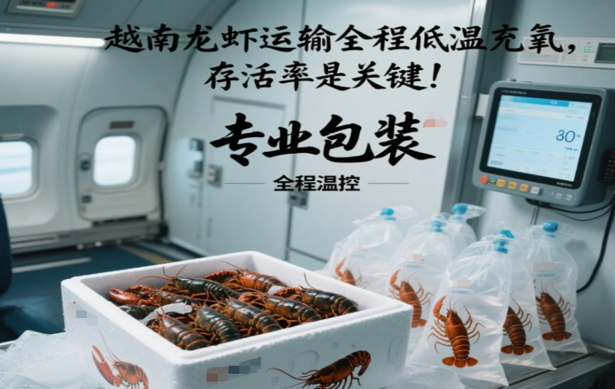 越南龙虾出口中国的3大关卡：冷链、预申报、清关！