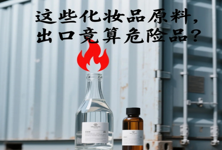化妆品原料出口美加：这些“普通”货物竟是3类危险品！