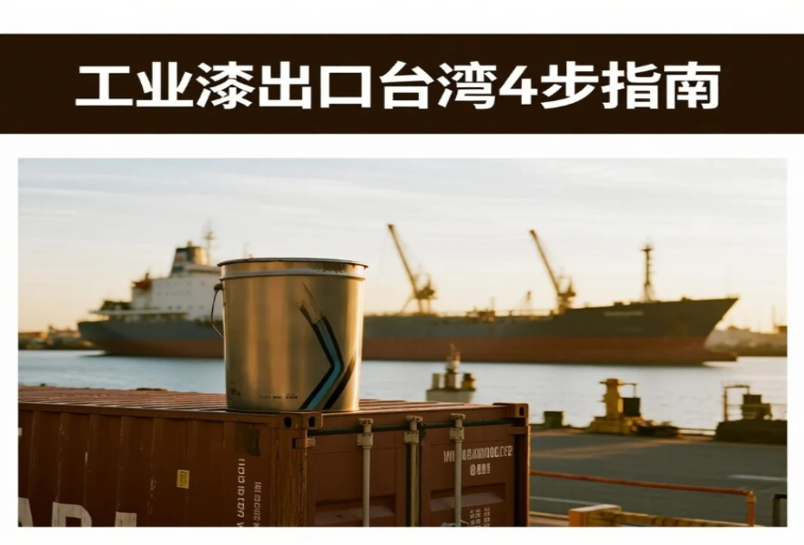 工业漆出口台湾全流程：从MSDS到清关只需4步！