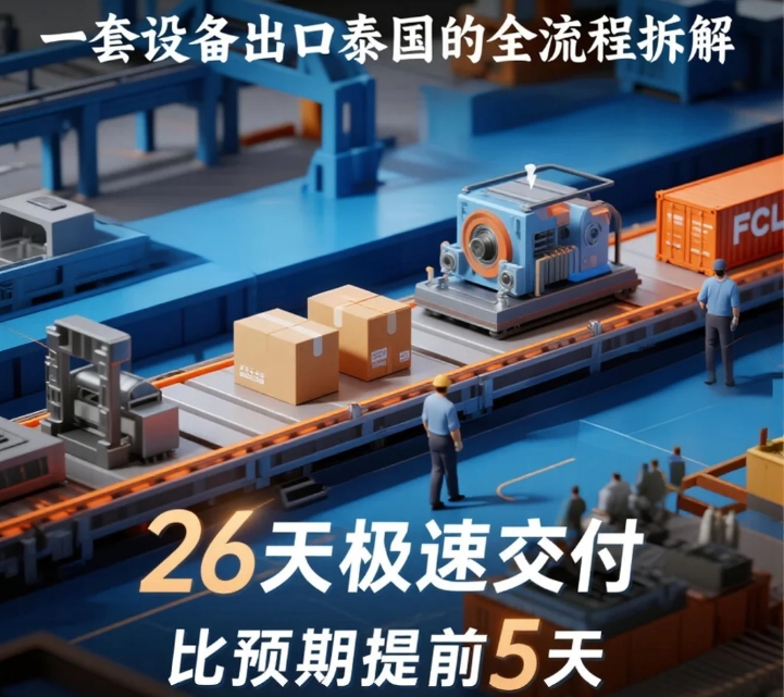 自动化包装与灌装设备出口泰国