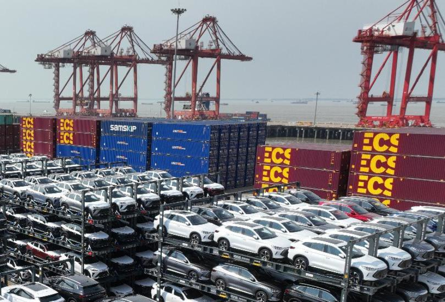 中国汽车产品出口