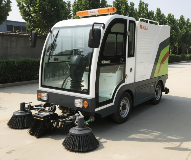 电动环卫车出口美国